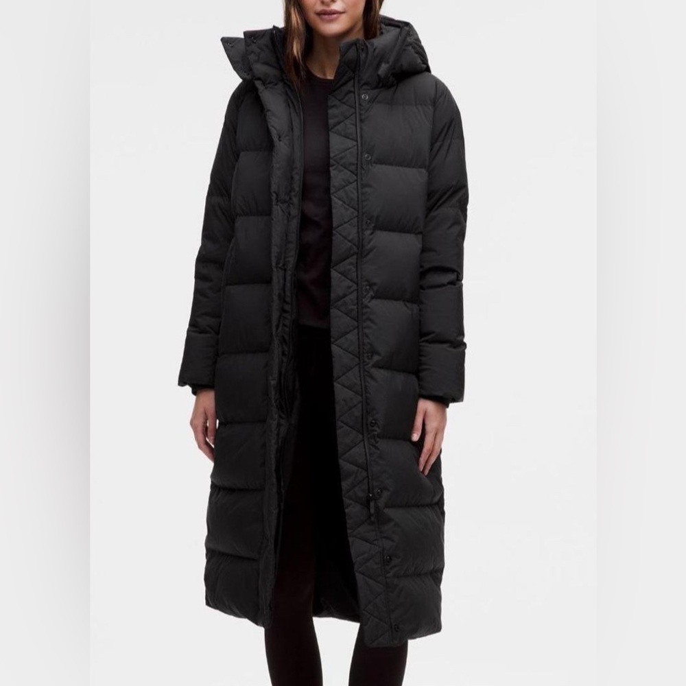 lululemon Wunder Puff 600-Down-Fill Long Jacket size 6